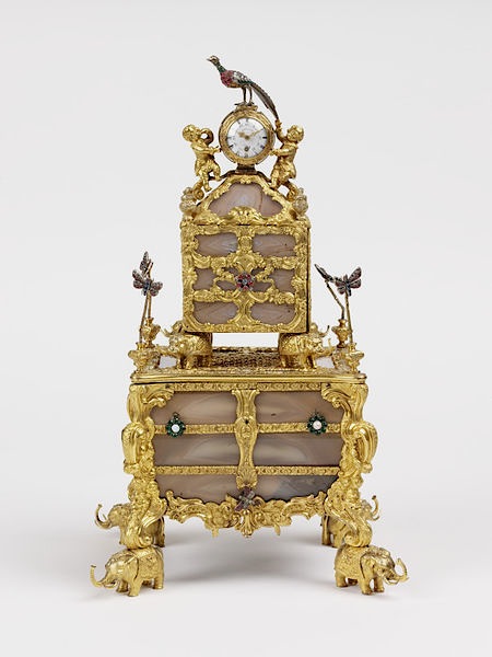 Pendules, automates, coffrets et autres objets précieux de l'horloger joailler James Cox (1723-1800) 2009cc12