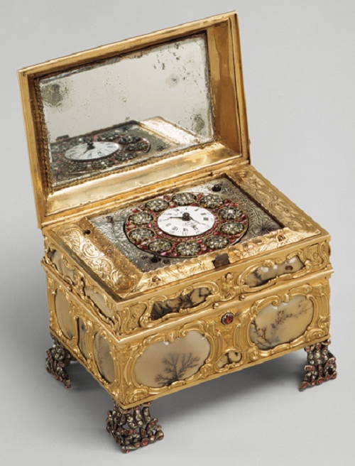 Pendules, automates, coffrets et autres objets précieux de l'horloger joailler James Cox (1723-1800) Necess11