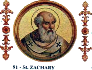 Chronologie des papes - Zacharie 000_0200