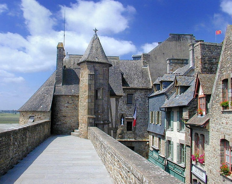Architecture religieuse et militaire : Mont Saint Michel 000_0544
