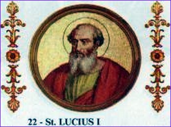 Chronologie des papes - Lucius 1er 000_0689