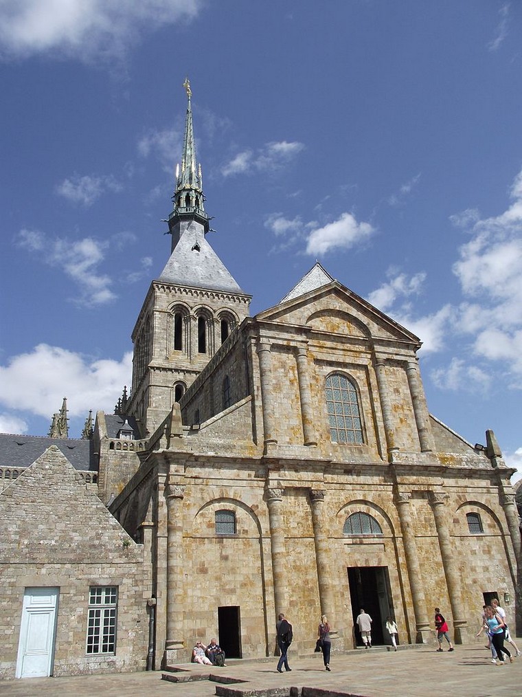 Architecture religieuse et militaire : Mont Saint Michel 000_0914