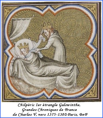 Les Mérovingiens - Chilpéric Ier (roi des Francs) Galswi10