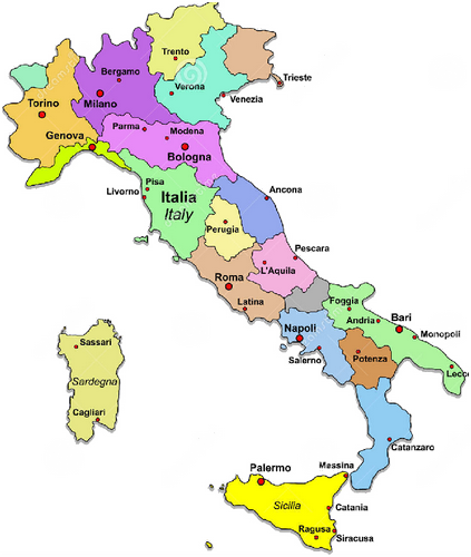 Géographie de l'Italie Gfbf11