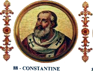 Chronologie des papes - Constantin Popeco10
