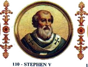 Chronologie des papes - Étienne V Stephe11