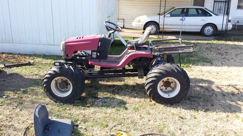 project - Project Spare Change aka Homemade Side by Side UTV 20141210