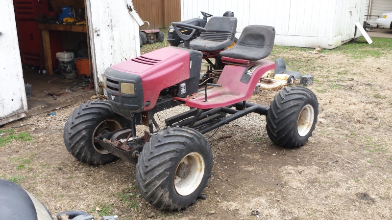 project - Project Spare Change aka Homemade Side by Side UTV 20141218