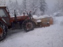 Trattori con vomero oppure lama da neve. Foto1510