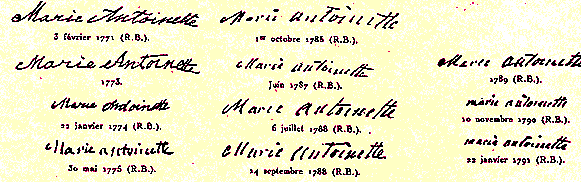 Lettre de la Reine Marie-Antoinette à l'une de ses amies Antoin10