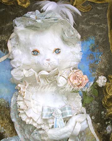 Marie Antoinette et les animaux - peintures et photomontages Marie-15