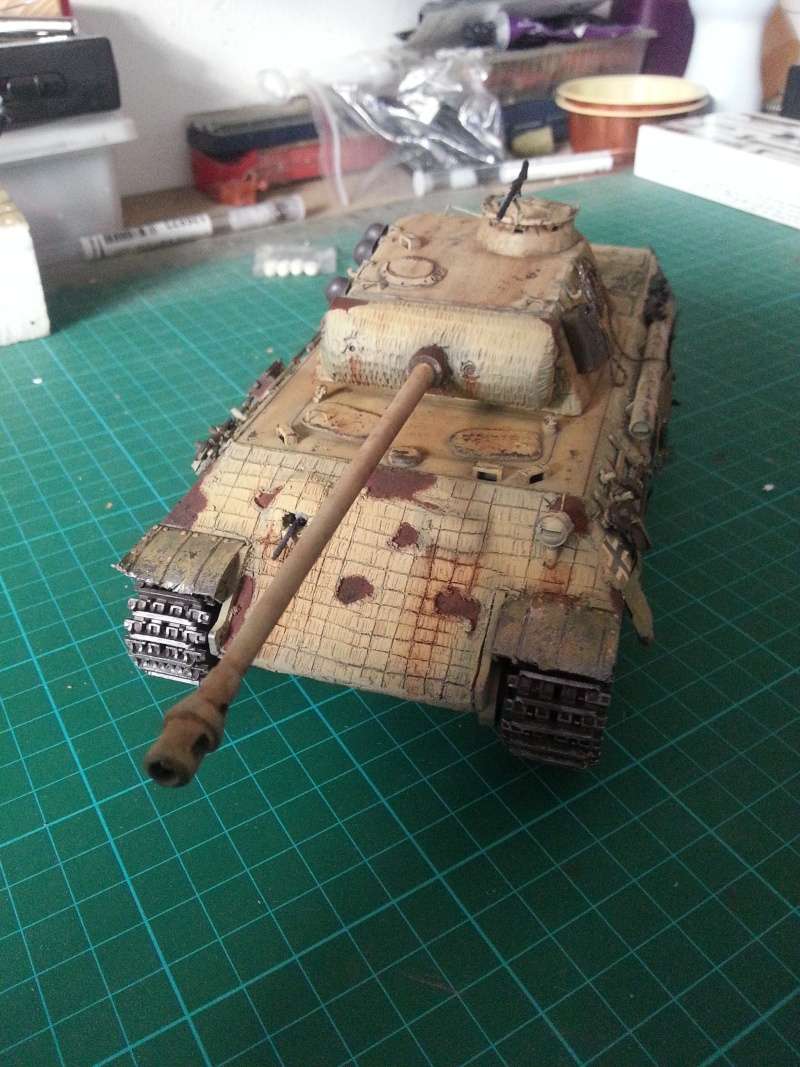  Panzer V Panther ausf A Normandie  [Tamiya] 20150211