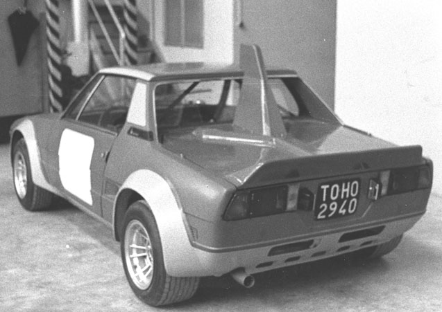 Les x1/9 Abarth prototipo Bldc110