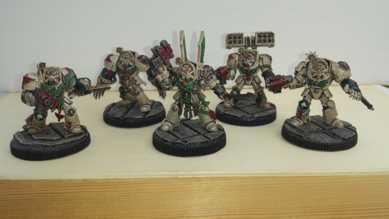 mes dark angels en construction... 20141011