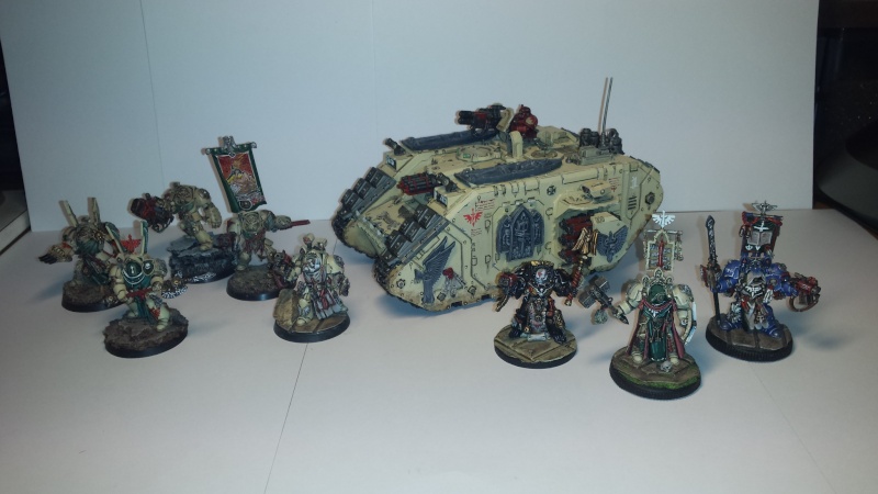 mes dark angels en construction... 20150119