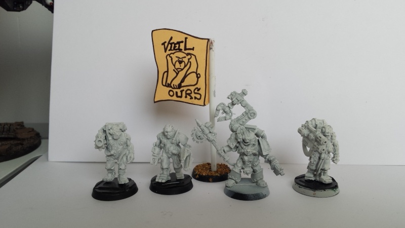 [FINI] [wedge/ dark angels ] Techmarine  et ses serviteurs 20150214