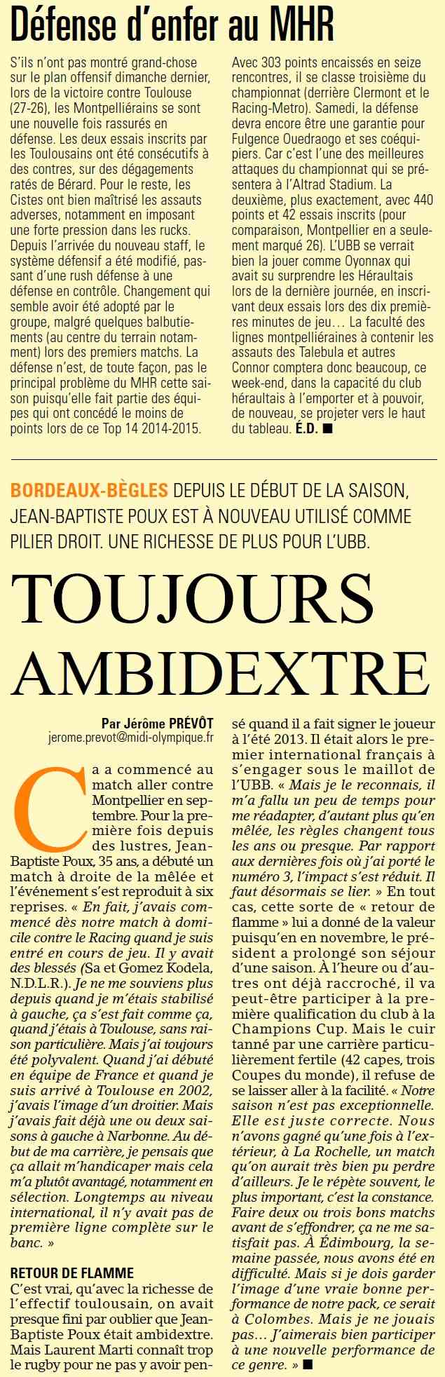 TOP14 - 17ème journée : Montpellier / UBB - Page 2 Sans_t45