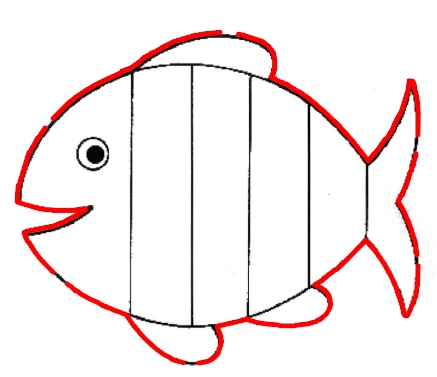 decoupe partiel du poisson Poisso10