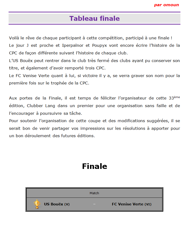 CPC le MAG - dition n 6 Finale10