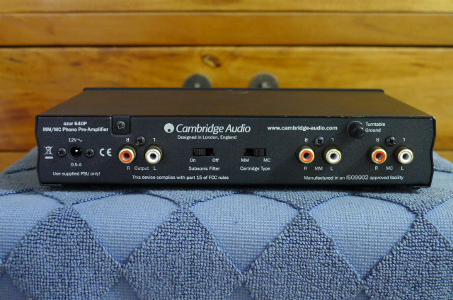 Cambridge Audio 640P MM/MC Phono Pre-Amplifier (Used) SOLD P1100018