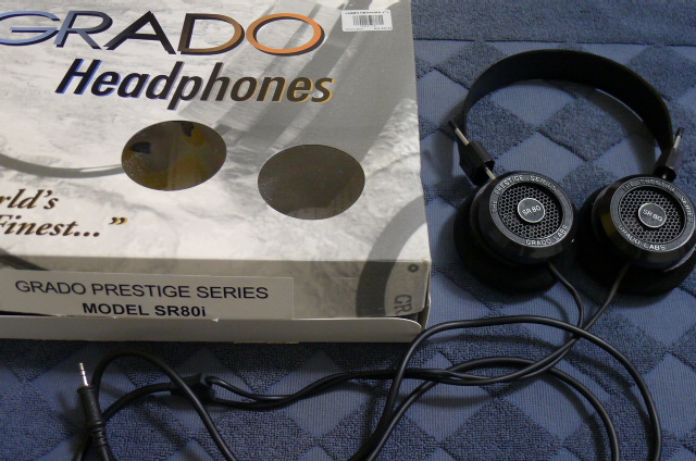Grado Headphone Model SR80i (Used) SOLD P1100019
