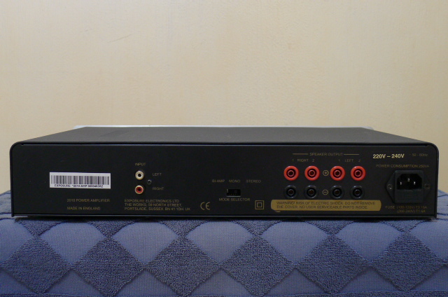 Exposure 2010 Power Amplifier (Used) SOLD P1100220