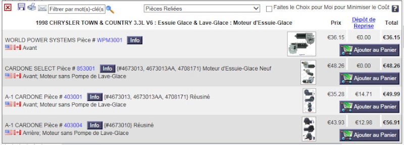 essuie glaces s3 Eg10