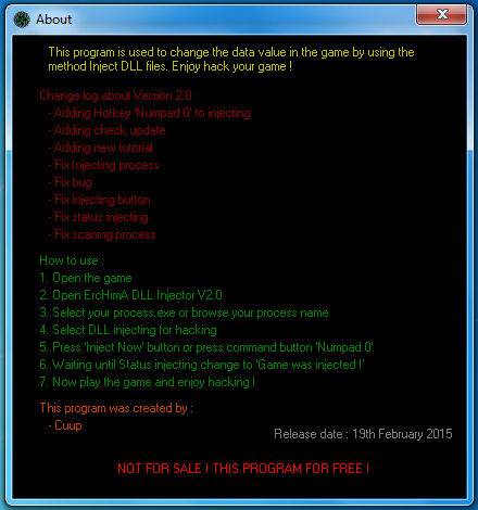 [UPDATE] Erchima Game DLL Injector 3.1.1 - Page 2 Egdll211