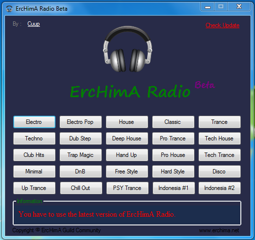[NEWS] ErcHimA Radio Beta Version 2.0.0 Eradio10