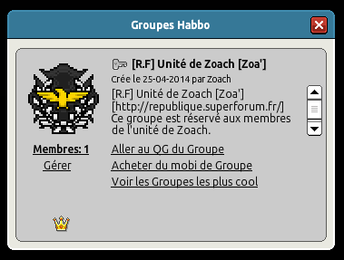 Unité d'Elite de Zoach [Zoa'] 74114