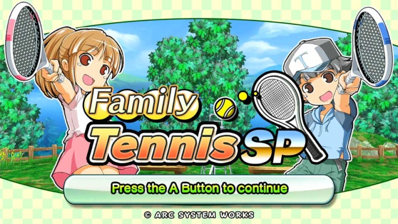 Review: Family Tennis SP (Wii U eShop) Screen10