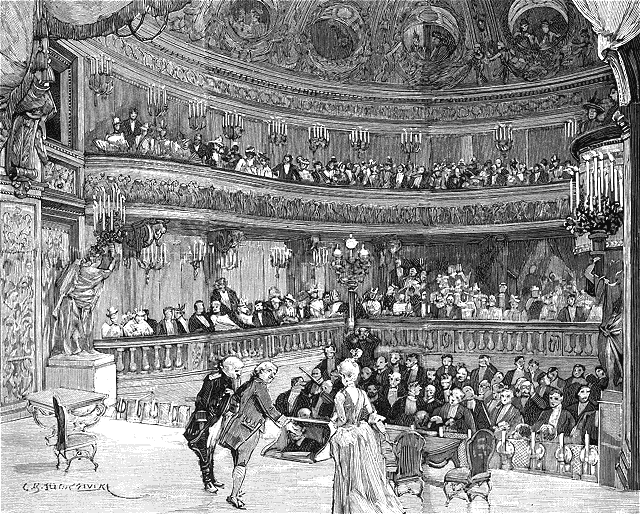 théâtre - le petit théâtre de Marie-Antoinette à Trianon 001b10