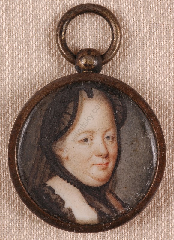 Miniatures XVIIIème siècle représentant des membres de la famille autrichienne de Marie-Antoinette Bencin10