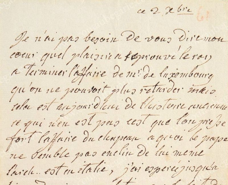 Lettre de la Reine Marie-Antoinette à l'une de ses amies Sans_t21