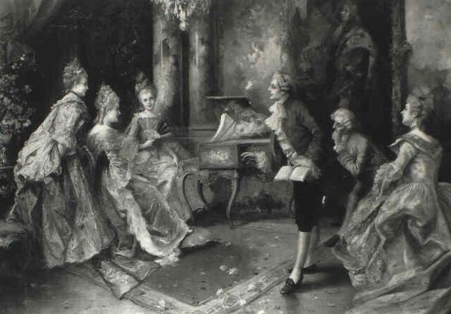 La Leçon d'Histoire de Marie-Antoinette par Anton Telser Zrec10