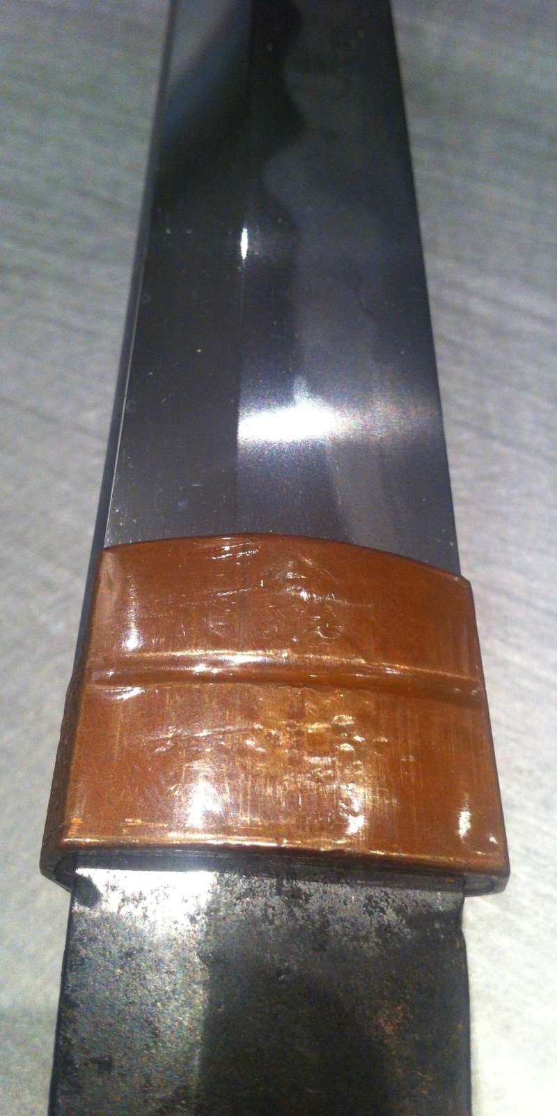 Wakizashi canne épée 17e siècles Img_2012