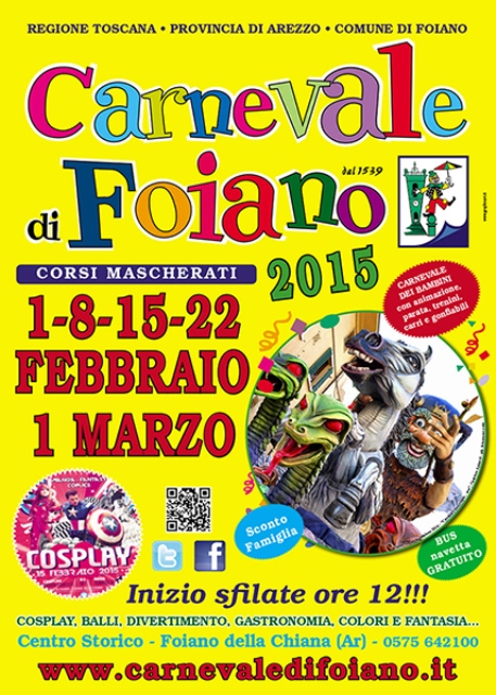 Carnevale di Foiano della Chiana (Ar) Manife10