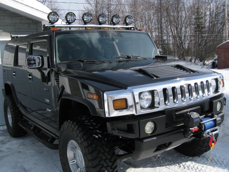 Après presque six mois hibernation, ma marmotte H2 est sortie de son trou!!! Hummer45