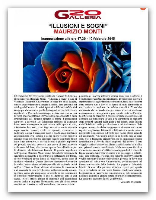 monti - Maurizio Monti; mostra a Torino dal 14 al 28 febbraio 2014. Apc_2013