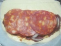 chausson pizza.tomate.chorizo.oignon.+ photos. Img_6163