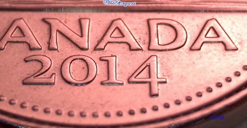2014 - Éclat de Coin, le 4 de la date (Die Chip) 5_cen129
