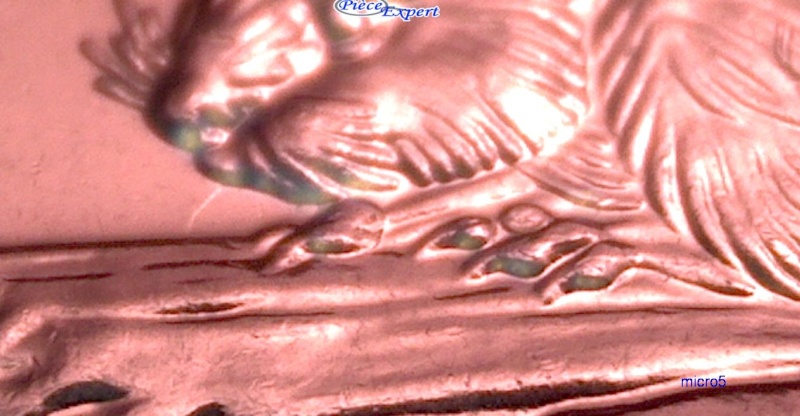2007 - 2007 - Coins Entrechoqués sous Bouche du Castor (Die Clash) 5_cen252