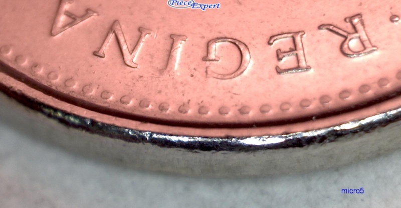 2012 - Coin Obturé, GI de Regina (Filled Die) 5_cen298