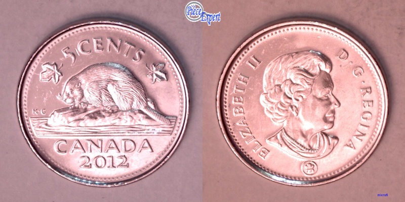 2012 - Coin Obturé, GI de Regina (Filled Die) 5_cen302