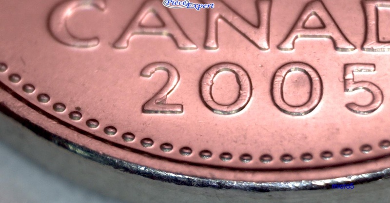 2005P - Éclat de Coin, dans "2" (Die Chip) 5_cen310