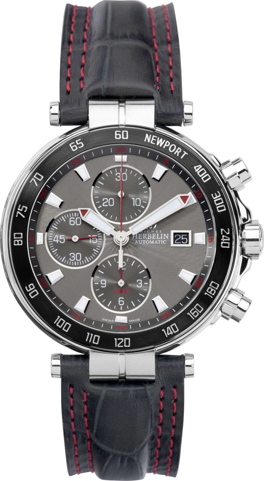 New M HERBELIN Newport Chronographe auto  Michel10