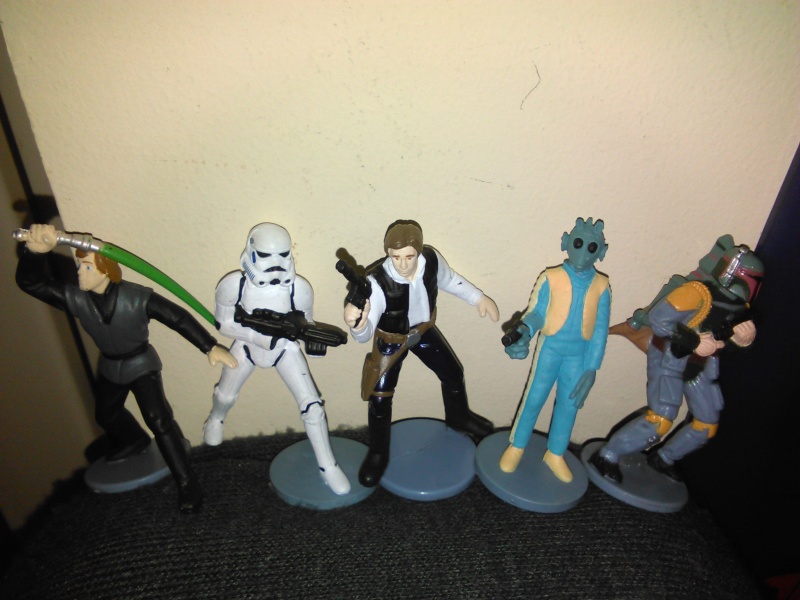 vendo STAR WARS pvc figures RARE applause lucas film Img_2023