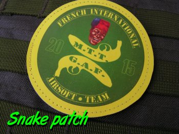 Patches MTT-GAF / Touche pas a notre drapeau - Patriotes résistants Bat_le11
