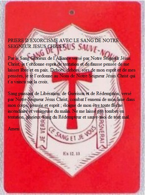 Prière d'exorcisme avec le Sang de Notre Seigneur Jésus Christ ! - Page 51 6b85c013