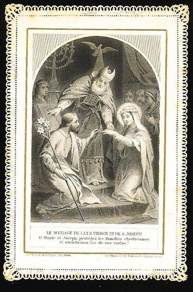 Fiancaille de la Sainte Vierge avec Saint Joseph Joseph10